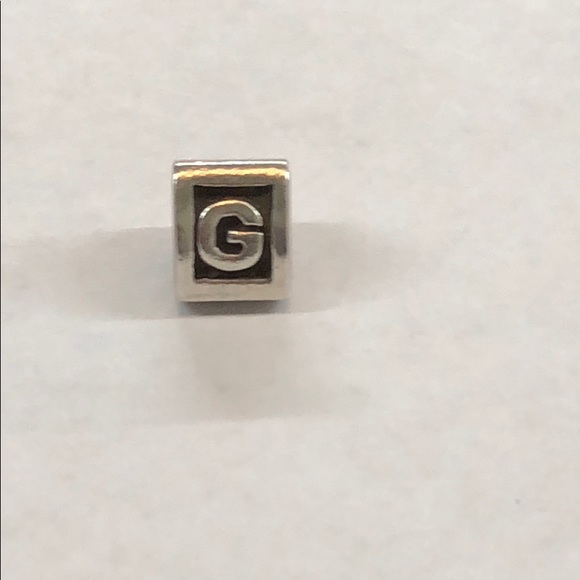 pandora alphabet g charm pandora alphabet g charm